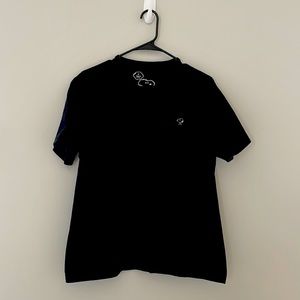 Like new, gently worn Uniqlo X Kaws X Peanuts black Snoopy tee